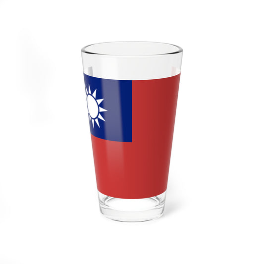 Flag of the Republic of China fictitious shade variant (China) Pint Glass 16oz
