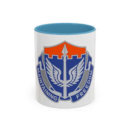137 Aviation Regiment (U.S. Army) Accent Coffee Mug