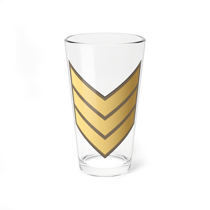 03. KLF SGT (Kuwait) (Military Rank) Pint Glass 16oz