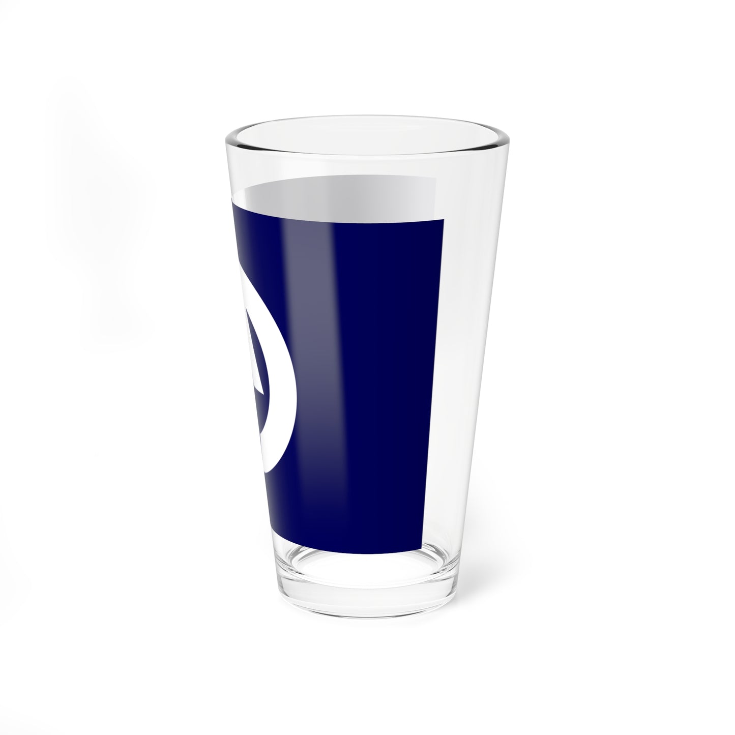 Flag of Onohara Kagawa 1970-2005 (Japan) Pint Glass 16oz