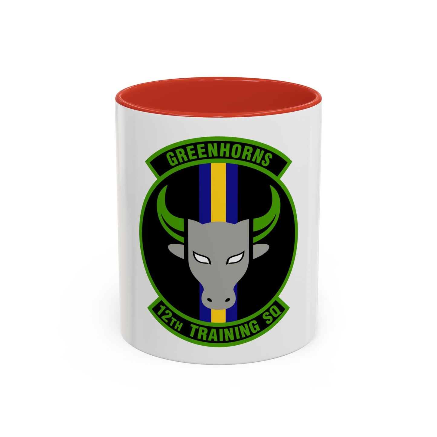 12 Training Sq AETC (U.S. Air Force) Accent Coffee Mug