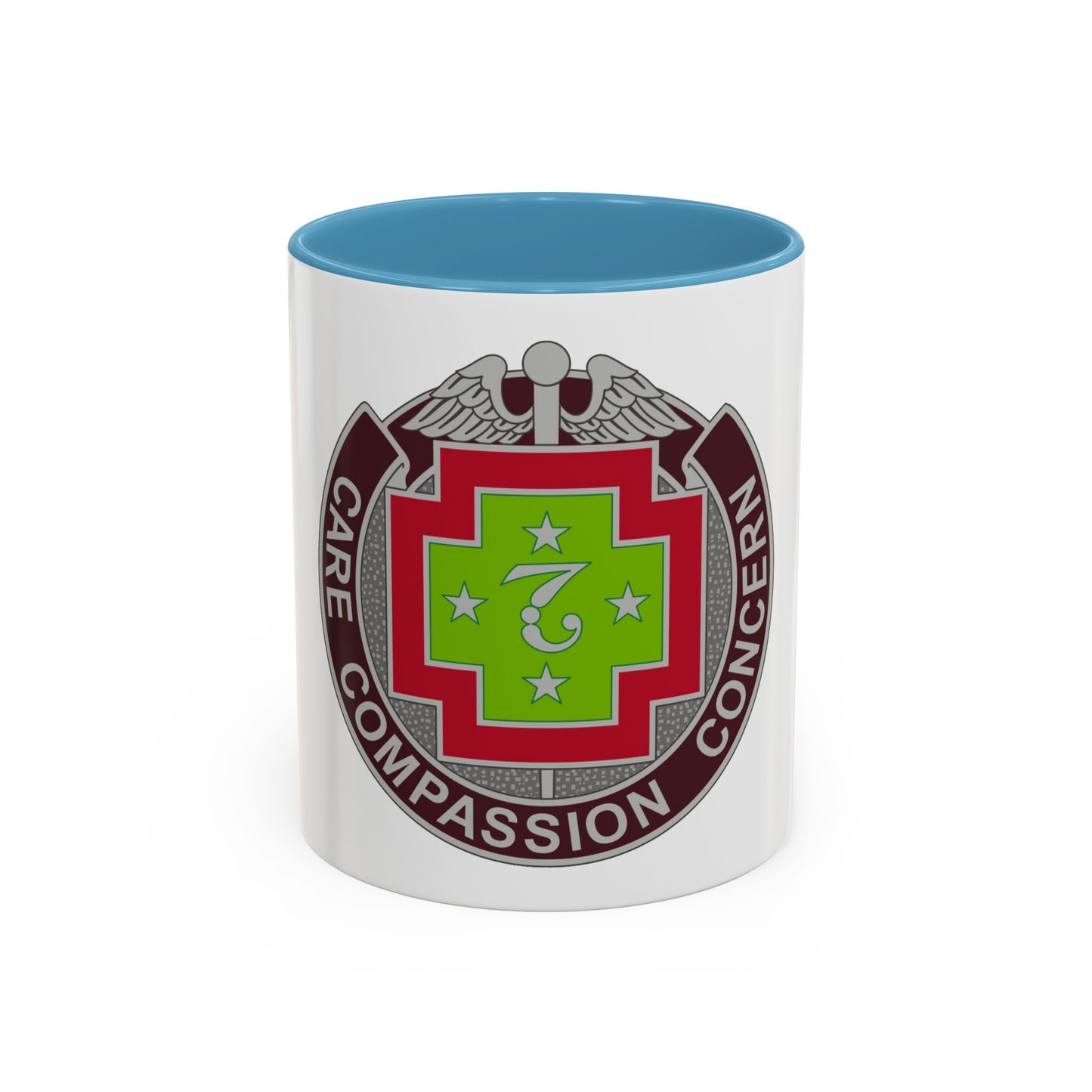 7 Field Hospital (U.S. Army) Accent Coffee Mug