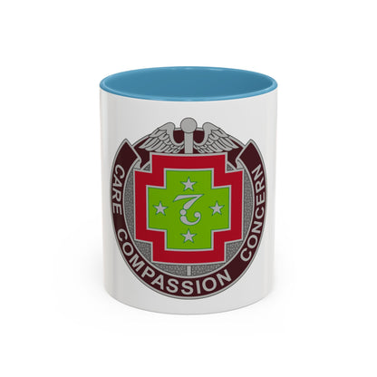 7 Field Hospital (U.S. Army) Accent Coffee Mug