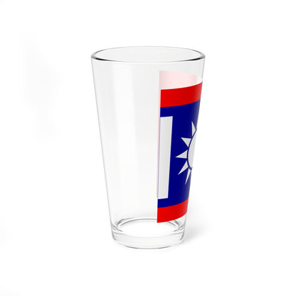 Chinese National Revolutionary Army Company Flag 1925 (China) Pint Glass 16oz
