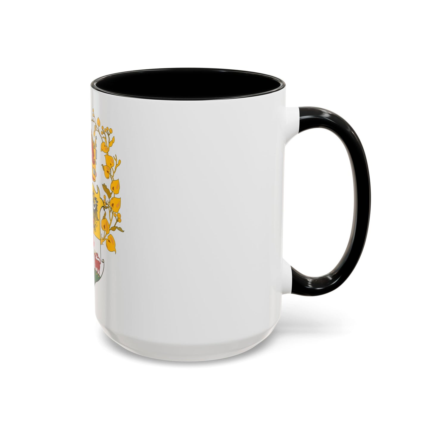 Coat of arms of the lands of the Bohemian Crown - Accent Coffee Mug