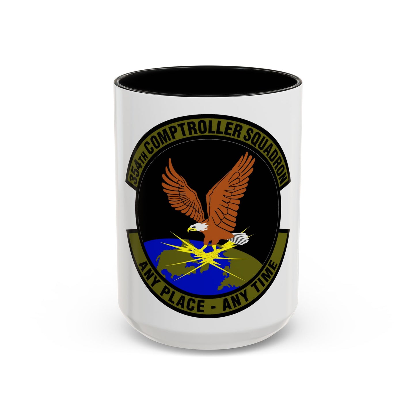 354th Comptroller Squadron (U.S. Air Force) Accent Coffee Mug