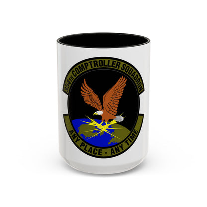 354th Comptroller Squadron (U.S. Air Force) Accent Coffee Mug