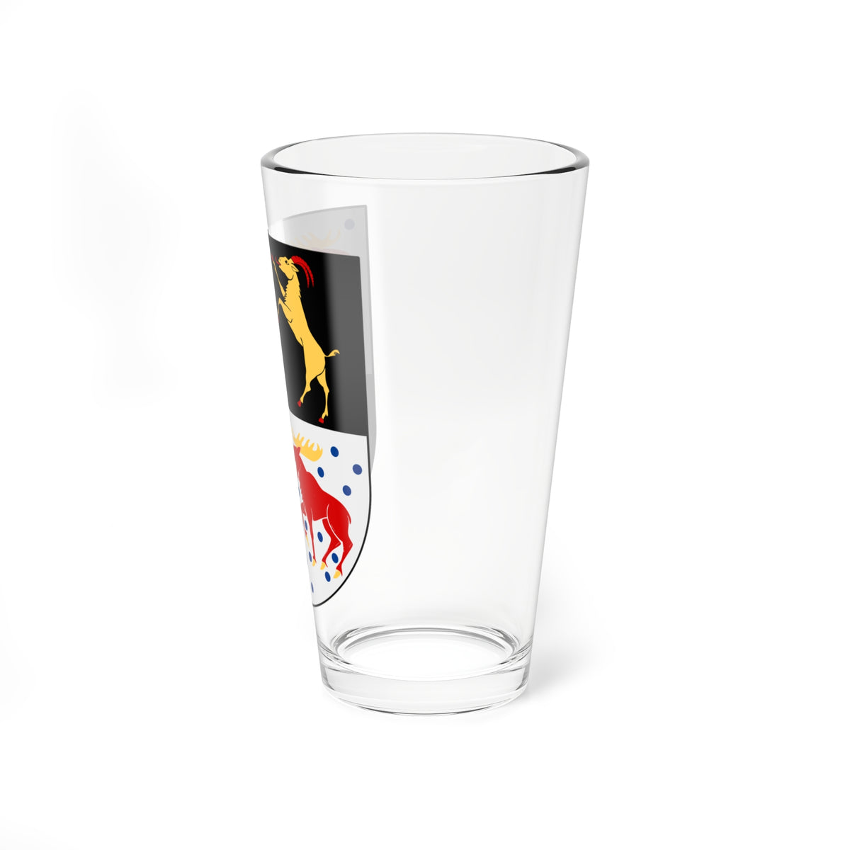 Gävleborg län vapen (Sweden) (Coat of Arms) Pint Glass 16oz