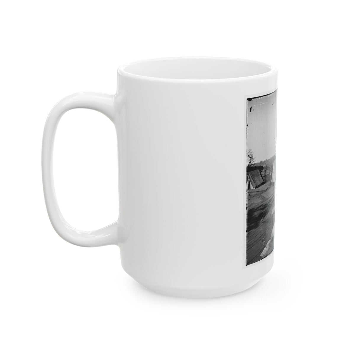 Atlanta, Georgia. Confederate Fort In Front Of Atlanta-2 (U.S. Civil War) White Coffee Mug