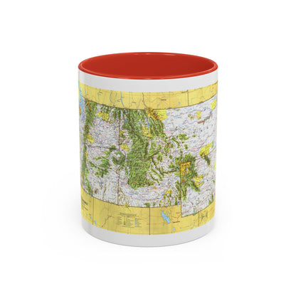 USA - Northwest 1 (1973) (Map) Accent Coffee Mug