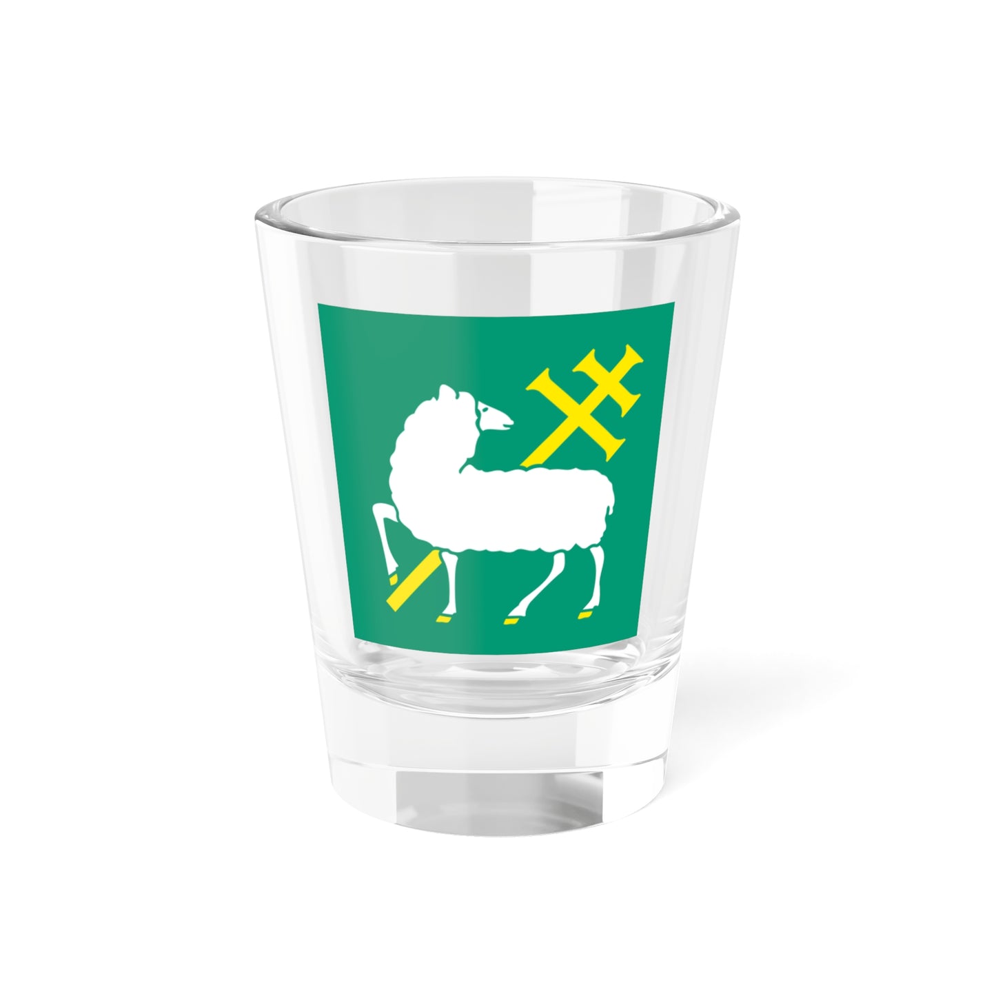 Flag of Jarfalla (Sweden) Shot Glass 1.5oz