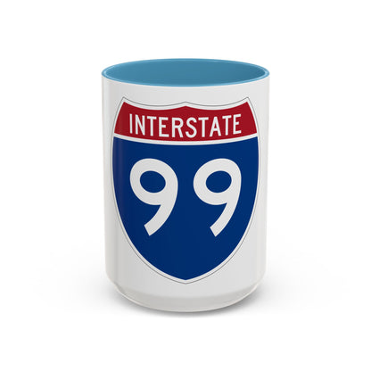 Interstate 99 (U.S. Highways) Accent Coffee Mug