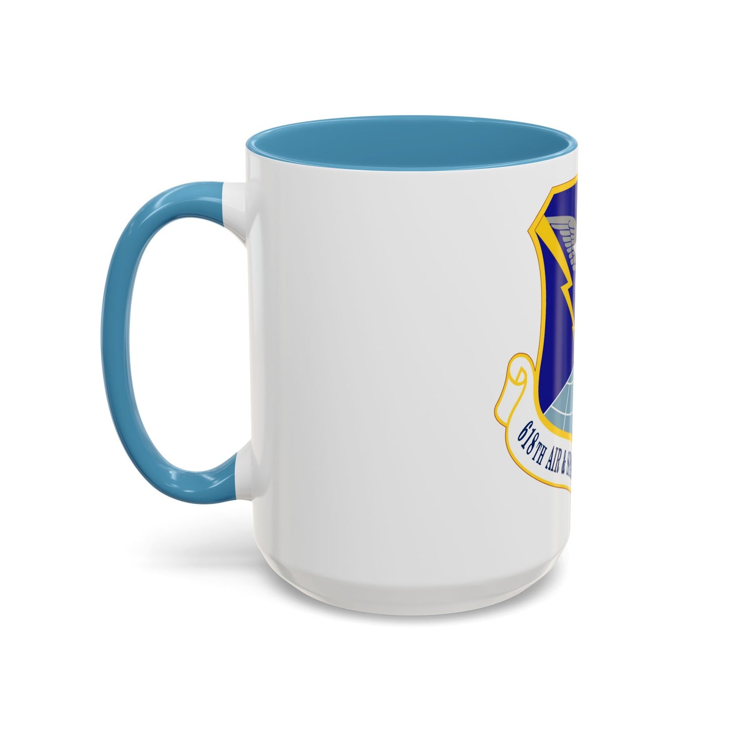 618 Air Operations Center AMC (U.S. Air Force) Accent Coffee Mug