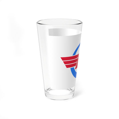 Flag of Akasaki Tottori 1954-2004 (Japan) Pint Glass 16oz