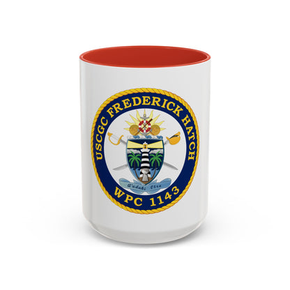 USCGC Frederick Hatch WPC 1143 (U.S. Coast Guard) Accent Coffee Mug