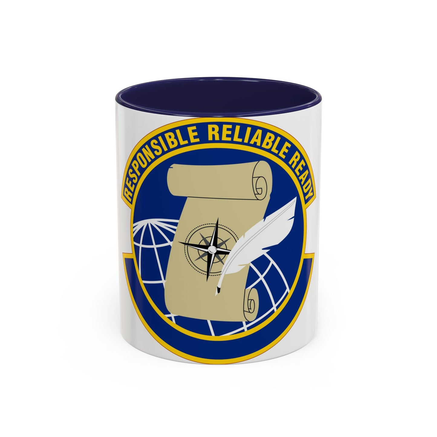 764 Enterprise Sourcing Squadron AFMC (U.S. Air Force) Accent Coffee Mug