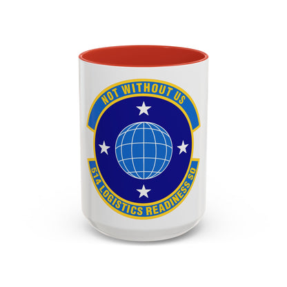 514 Logistics Readiness Squadron AFRC (U.S. Air Force) Accent Coffee Mug