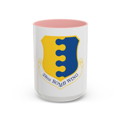 28 Bomb Wing ACC (U.S. Air Force) Accent Coffee Mug