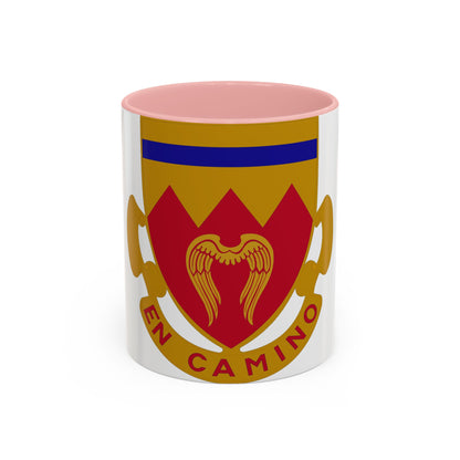214th Armored Field Artillery Battalion (U.S. Army) Accent Coffee Mug