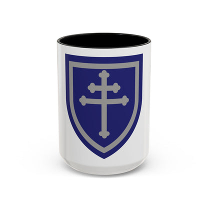 79th Infantry Division SSI (U.S. Army) Accent Coffee Mug
