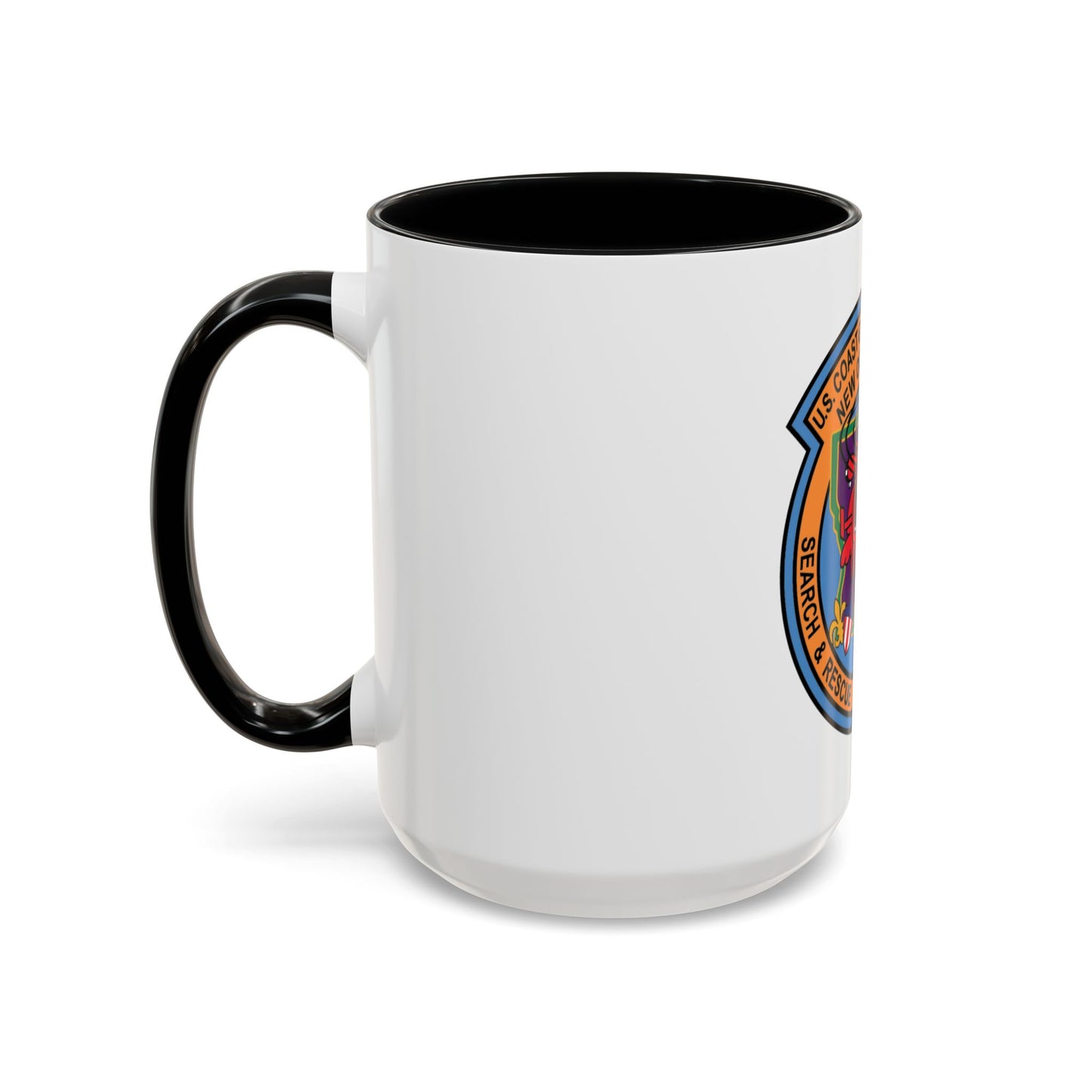 USCG Air Station New Orleans (U.S. Coast Guard) Accent Coffee Mug