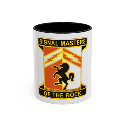 114 Signal Battalion (U.S. Army) Accent Coffee Mug