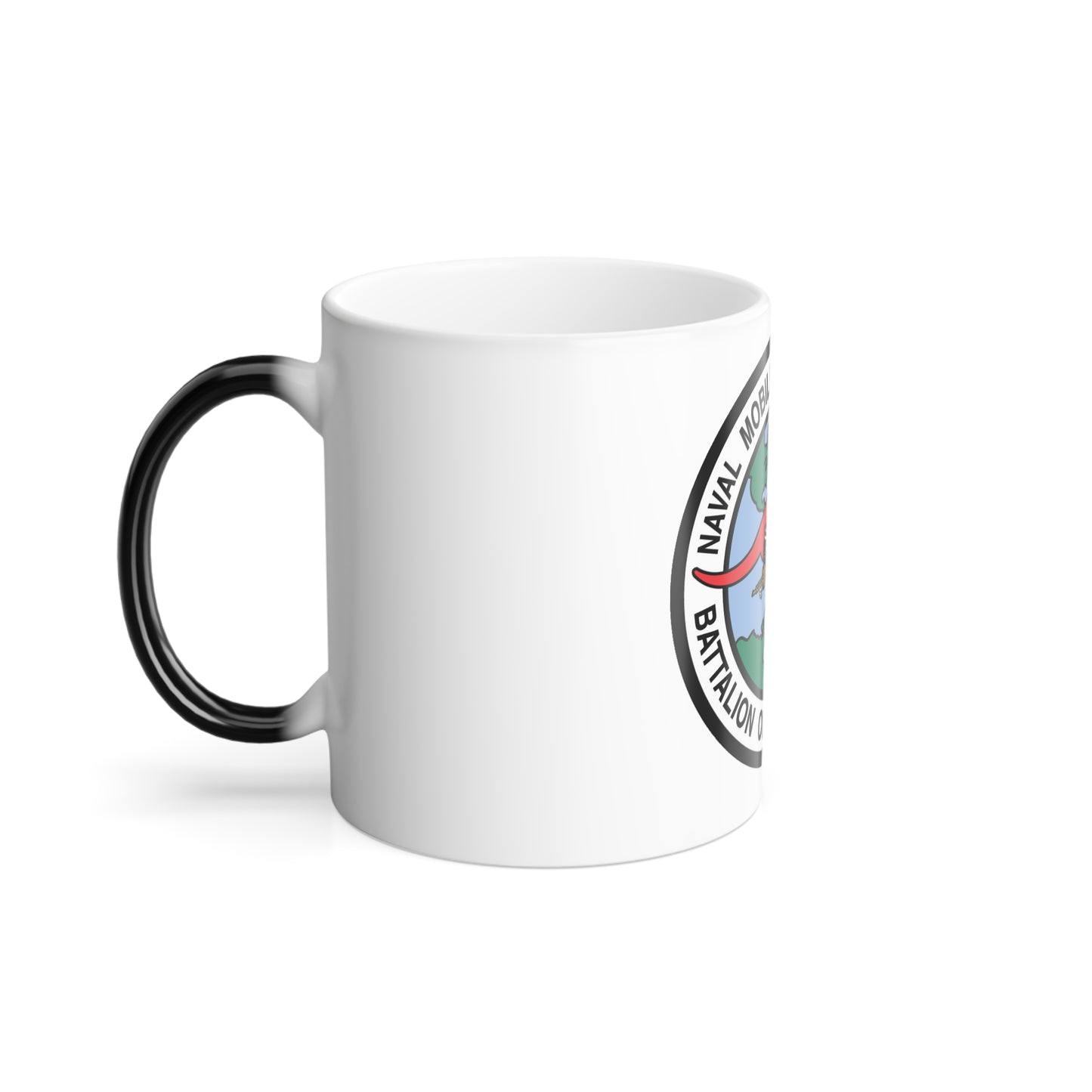 Mobile Construction Bn 133 NMCB 133 Seabee (U.S. Navy) Color Changing Mug 11oz