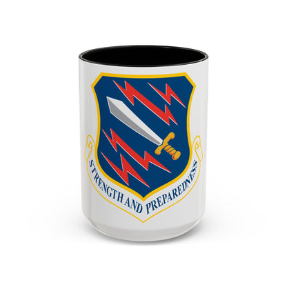 21st Space Wing (U.S. Air Force) Accent Coffee Mug