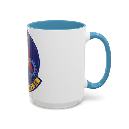 7th Equipment Maintenance Squadron (U.S. Air Force) Accent Coffee Mug