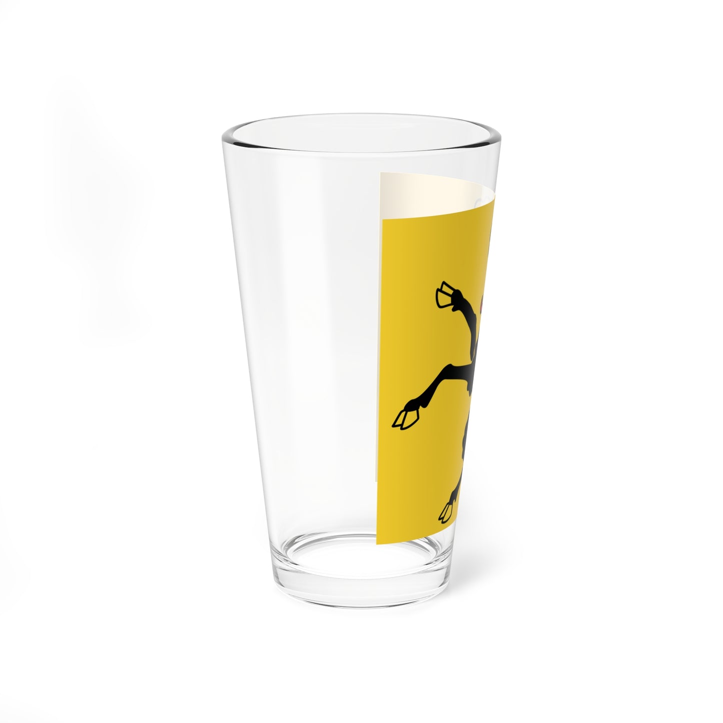 Flag of Canton of Schaffhausen (Switzerland) Pint Glass 16oz