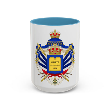 Coat of Arms of the July Monarchy (1831-48) - Accent Coffee Mug