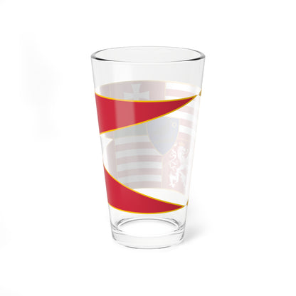 Flag of Matthias I of Hungary (Hungary) Pint Glass 16oz