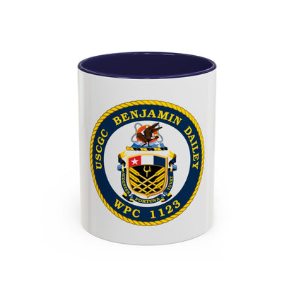 USCGC Benjamin Dailey WPC 1123 (U.S. Coast Guard) Accent Coffee Mug