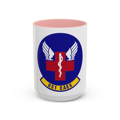 651st Expeditionary Aeromedical Evacuation Squadron (U.S. Air Force) Accent Coffee Mug