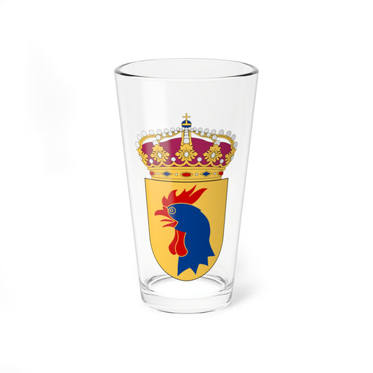 Vedettbåtar vapen (Sweden) (Coat of Arms) Pint Glass 16oz