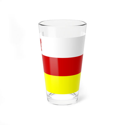 Flag of Santa Barbara California (United States) Pint Glass 16oz