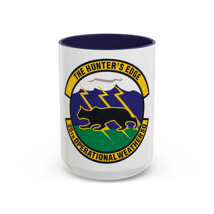25th Operational Weather Squadron (U.S. Air Force) Accent Coffee Mug