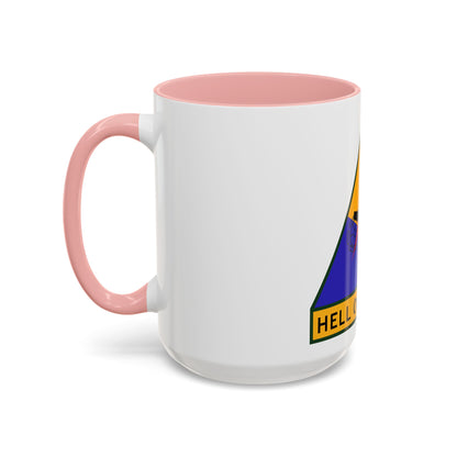 2nd Armored Division (U.S. Army) Accent Coffee Mug