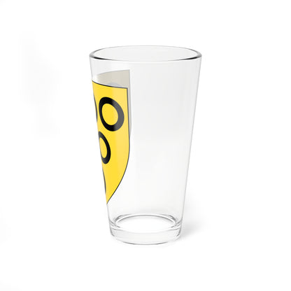 Earl of Lonsdale COA (England) (Coat of Arms) Pint Glass 16oz