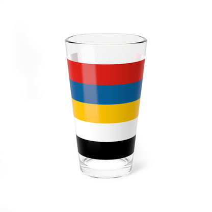 Flag of Provincial Commander-in-Chief of Beiyang Fleet (China) Pint Glass 16oz