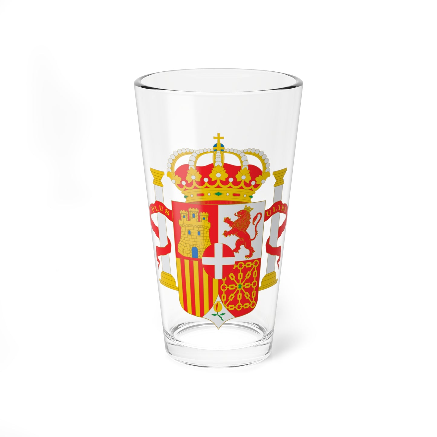 Escudo de España Amadeo de Saboya (Spain) (Coat of Arms) Pint Glass 16oz