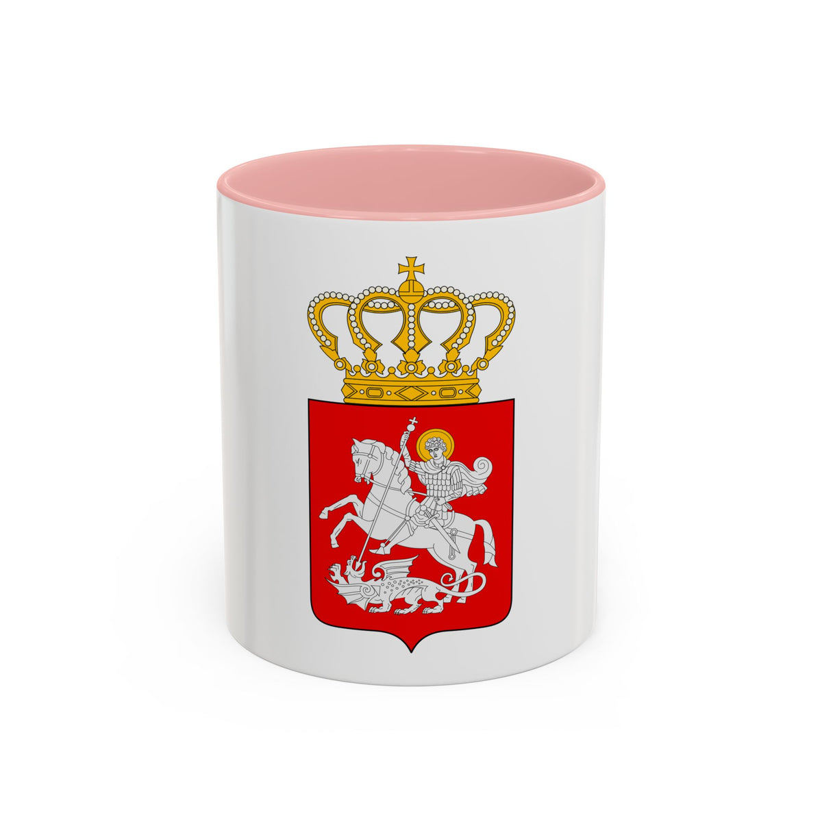Lesser coat of arms of Georgia - Accent Coffee Mug