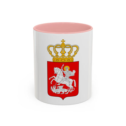 Lesser coat of arms of Georgia - Accent Coffee Mug