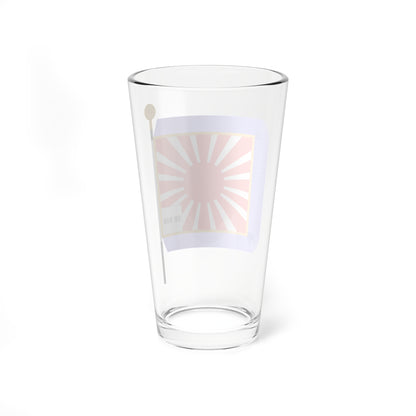 大日本帝國陸軍 騎兵砲兵聯隊軍旗 (Japan) Pint Glass 16oz