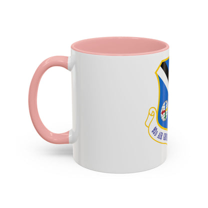 93d Air Ground Operations Wing Emblem (U.S. Air Force) Accent Coffee Mug