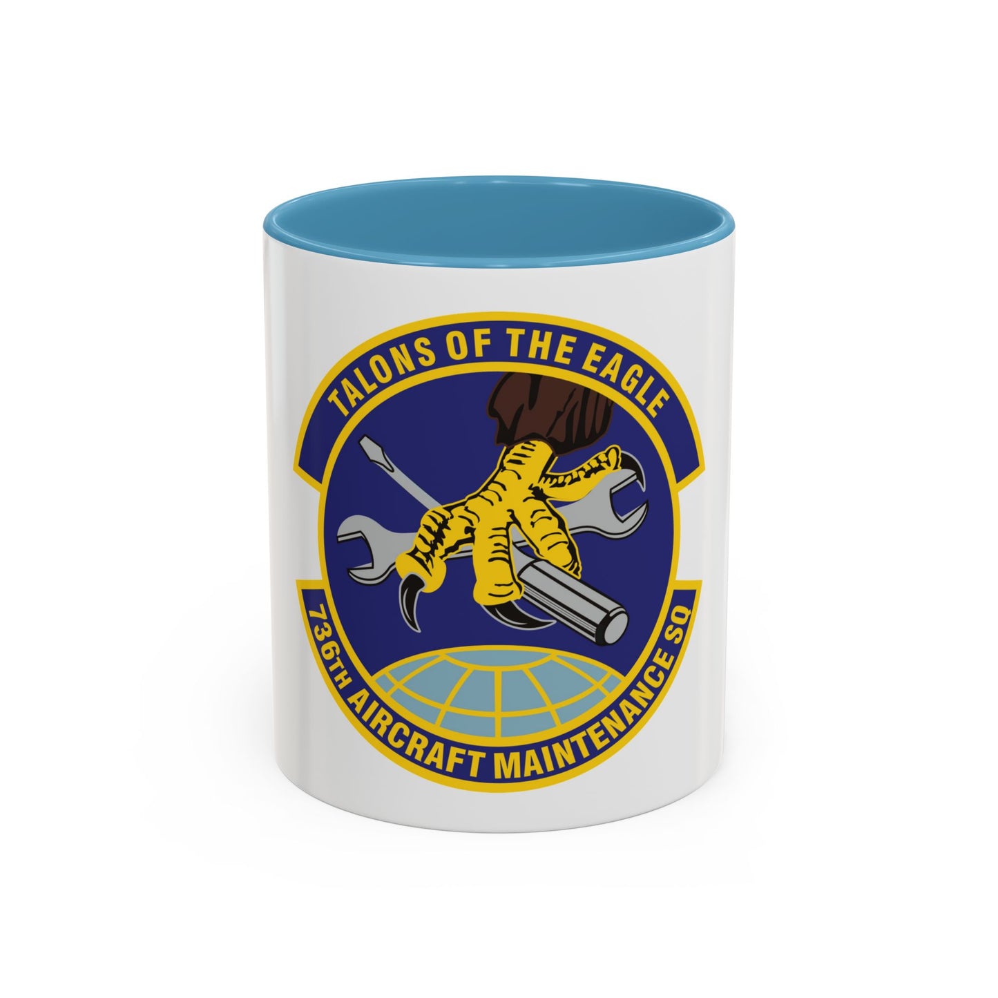 736th Aircraft Maintenance Squadron (U.S. Air Force) Accent Coffee Mug