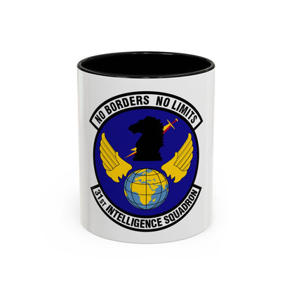 31 Intelligence Squadron ACC (U.S. Air Force) Accent Coffee Mug