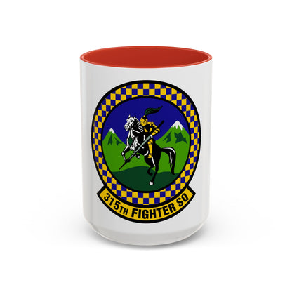 315 Fighter Squadron ACC (U.S. Air Force) Accent Coffee Mug