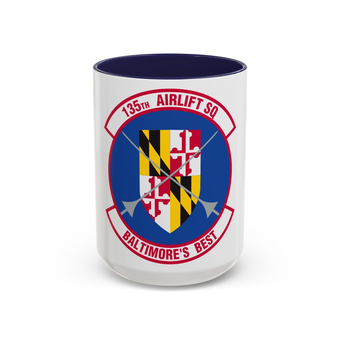 135 Airlift Squadron (U.S. Air Force) Accent Coffee Mug