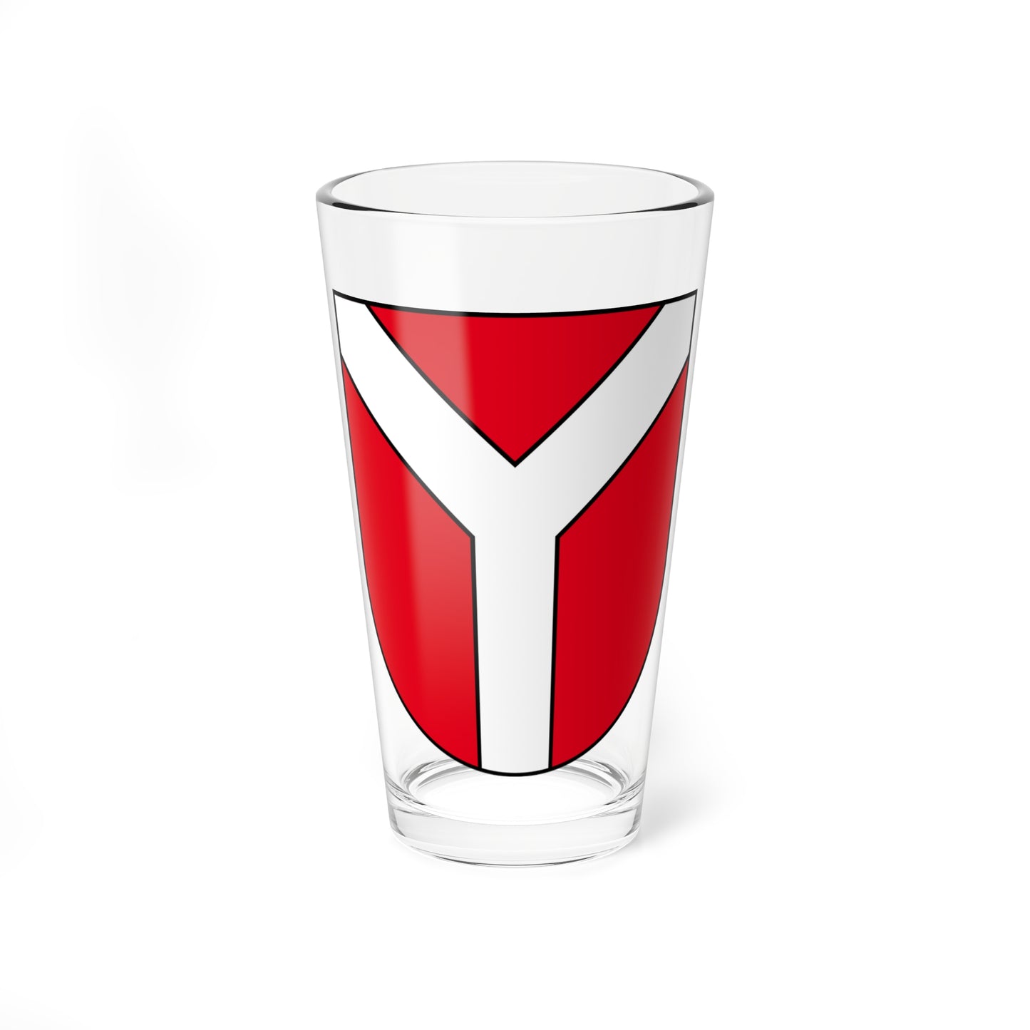 Coat of arms of Zeglingen (Switzerland) (Coat of Arms) Pint Glass 16oz